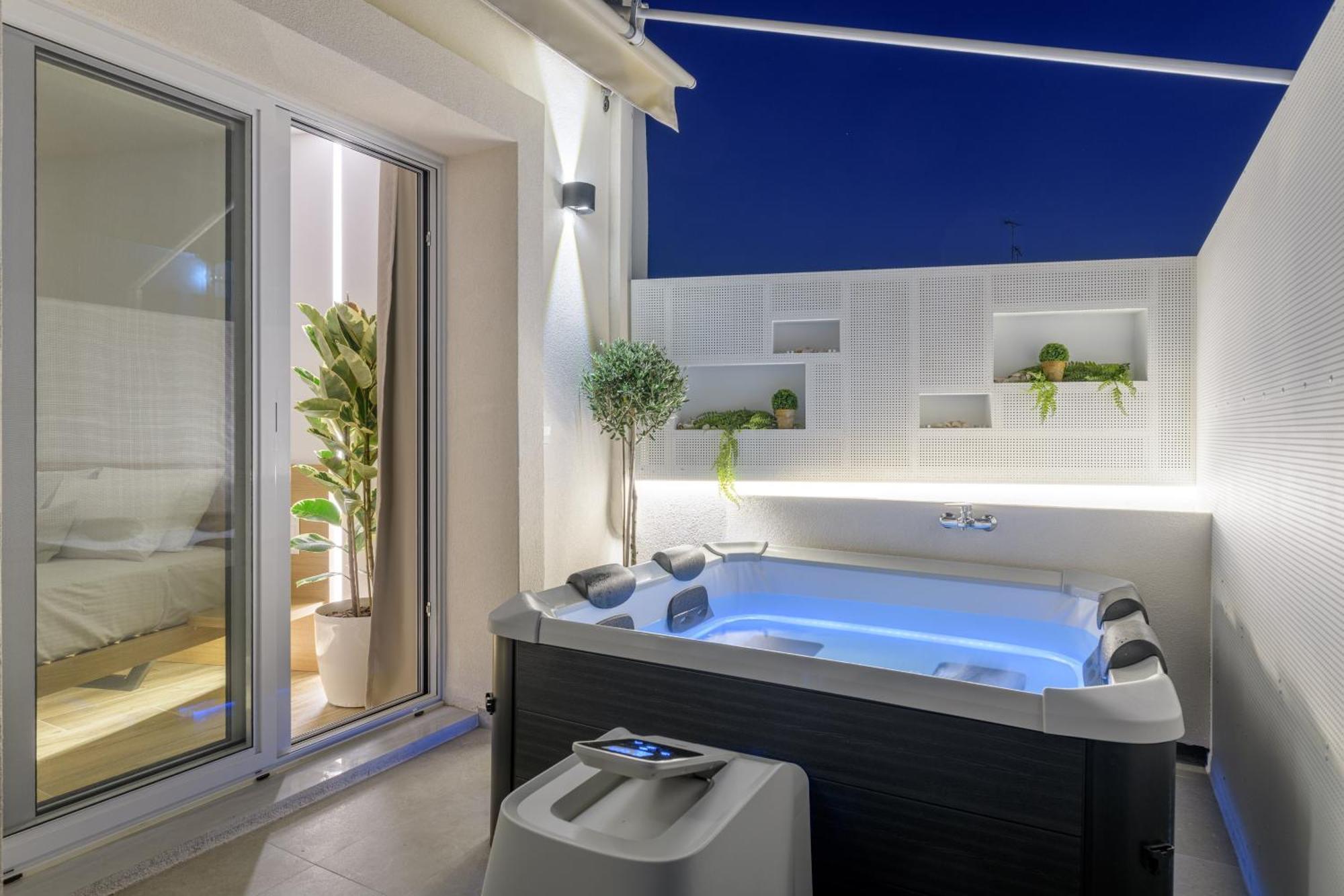 Central Sunny Loft With Plunge Pool Athen Exterior foto